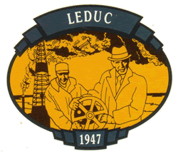 PHS Pin Commemorating Leduc Discovery 1947